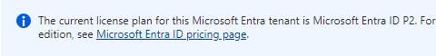 Is a P1/P2 Entra ID license per user or per tenant? - Microsoft Q&A