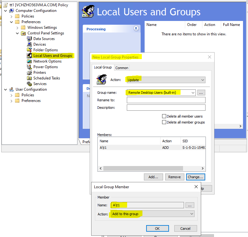 Domain Controller Computer Configuration are not syncing - Microsoft Q&A