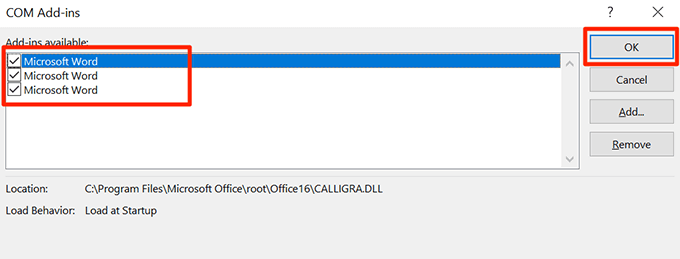 ms word is not working i select repair option but nothing else ...