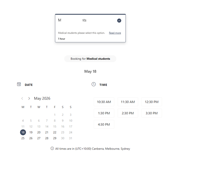 Time slot changes on Bookings - Microsoft Q&A