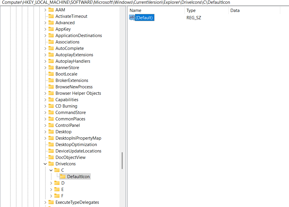 System partition C changed icon after update - Microsoft Q&A