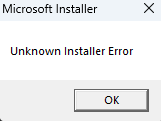 How to fix unknow installation error while installing WebView2 v109 ...