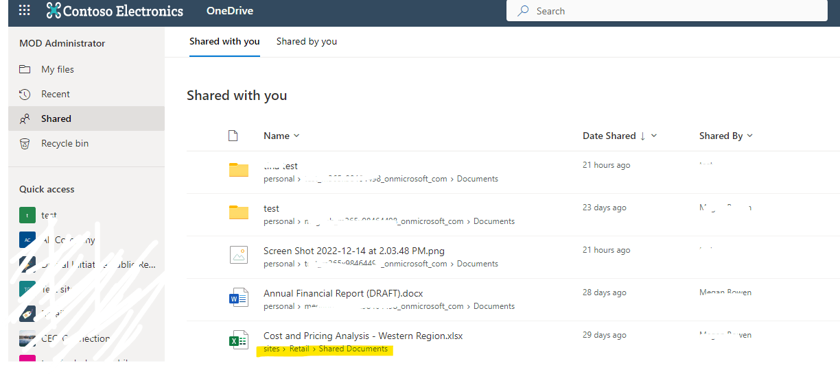 Some users do not see the SharePoint share with OneDrive mobile ...