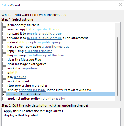 Trigger a Repeating Alert on Email Received from Specific Sender ...