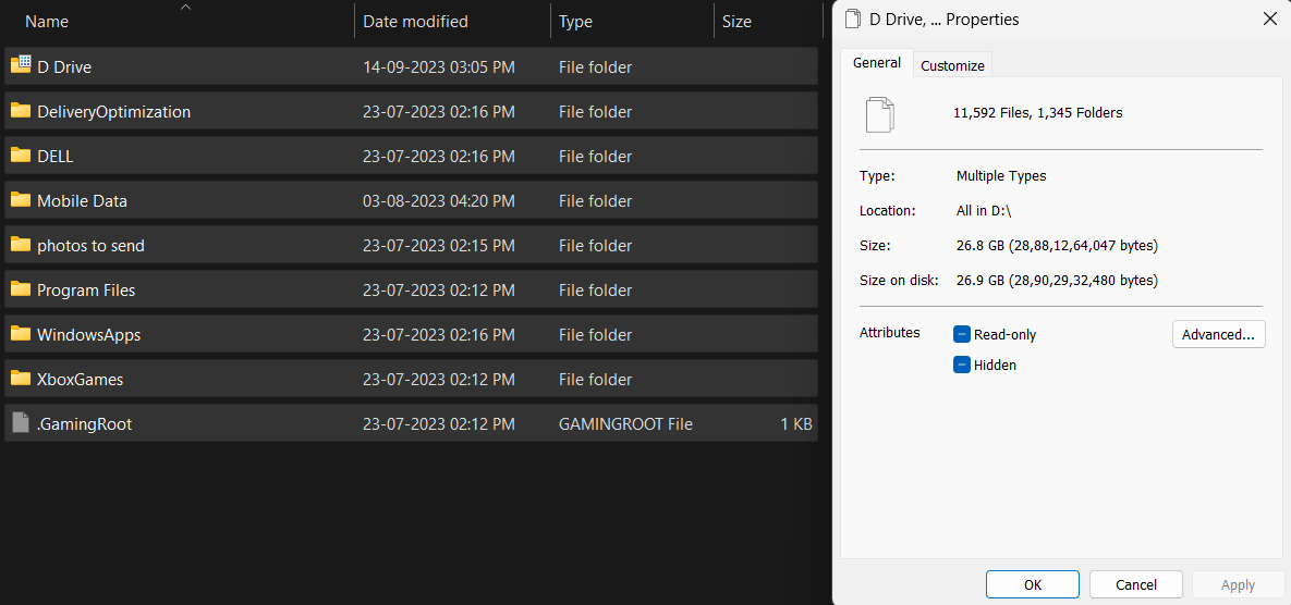 INCORRECT FREE STORAGE SPACE SHOWING!!! - Microsoft Q&A