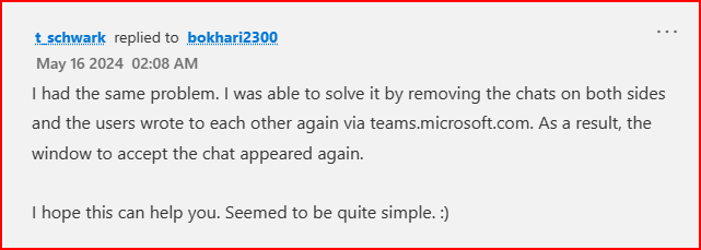 Teams external access is not working - Microsoft Q&A