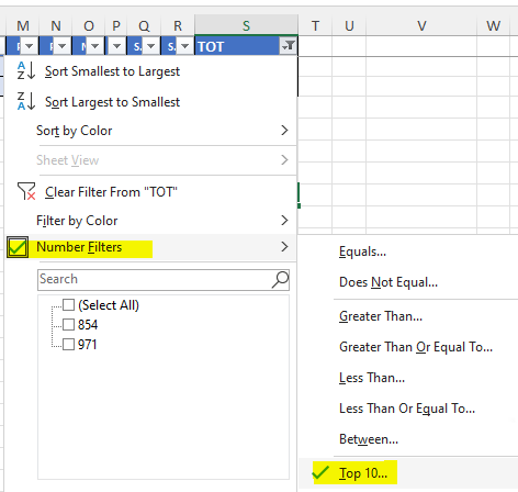 APPLYING MULTIPLE FILTERS IN EXCEL - Microsoft Q&A