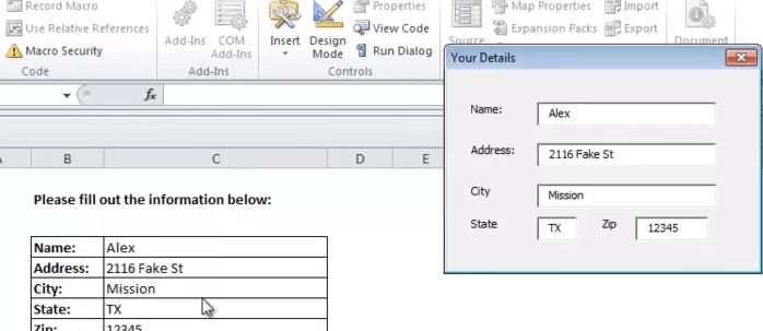 UserForm which Retrieves Data from a Worksheet - Microsoft Q&A