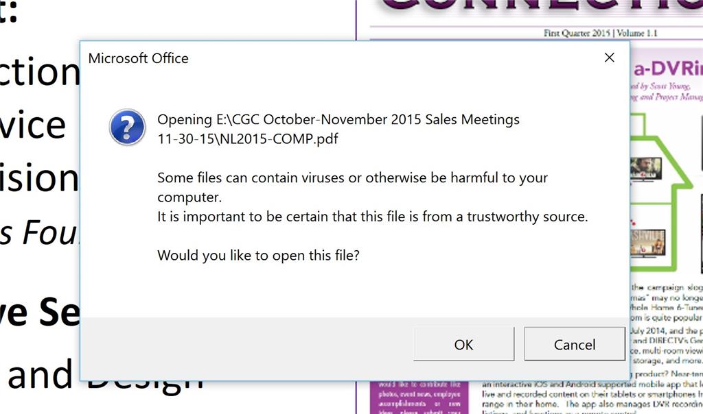 How to turn off Security Warnings for hyperlinks to pdfs in PowerPoint ...