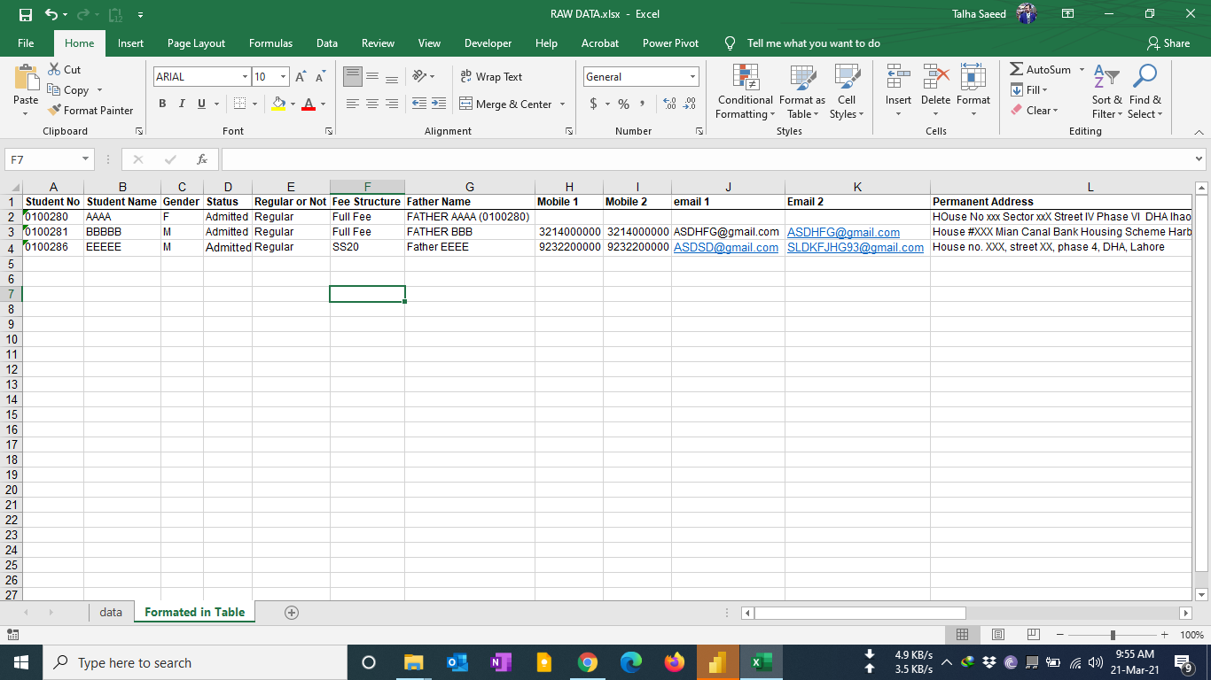 convert rows to columns in Power query - Microsoft Q&A