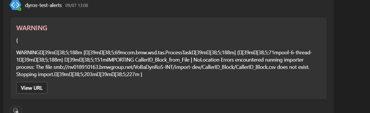 How do I format my alerts - Microsoft Q&A