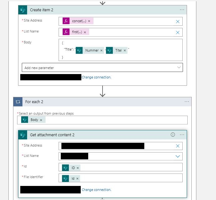 Copy files to SharePoint list in another SharePoint site based on a ...