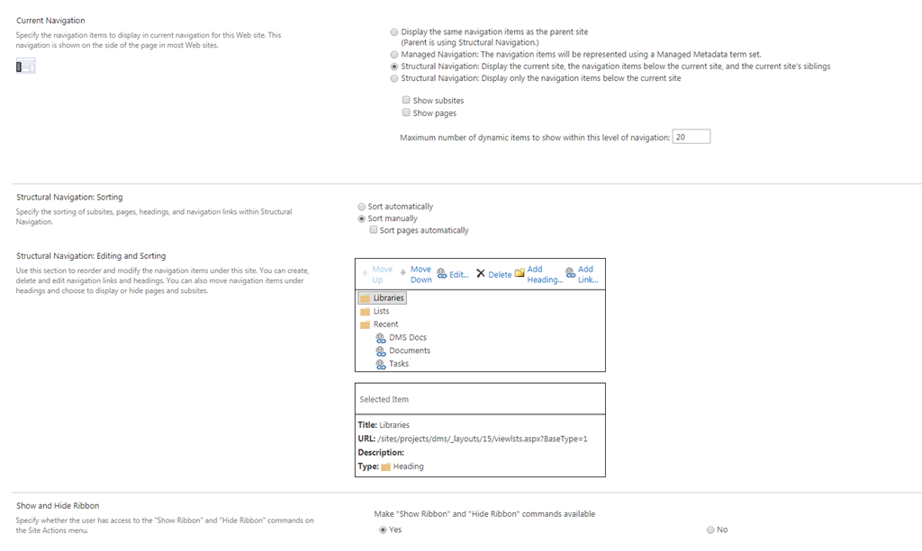 Metadata Navigation and Filtering not showing up - Microsoft Q&A