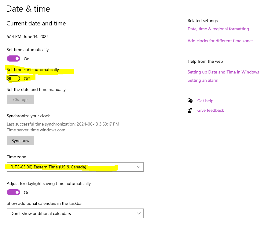 Windows Update - Now Time Zone is wrong. WHY!? - Microsoft Q&A