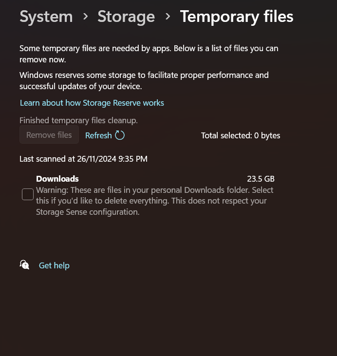 How do I delete temporary files that I can't delete normally ...