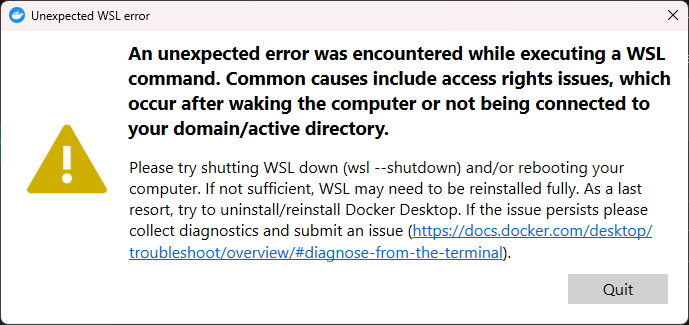 WslRegisterDistribution failed with error: 0x800700c1 - Microsoft Q&A