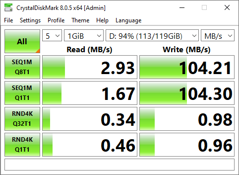 super slow hard disk read speed - Microsoft Q&A