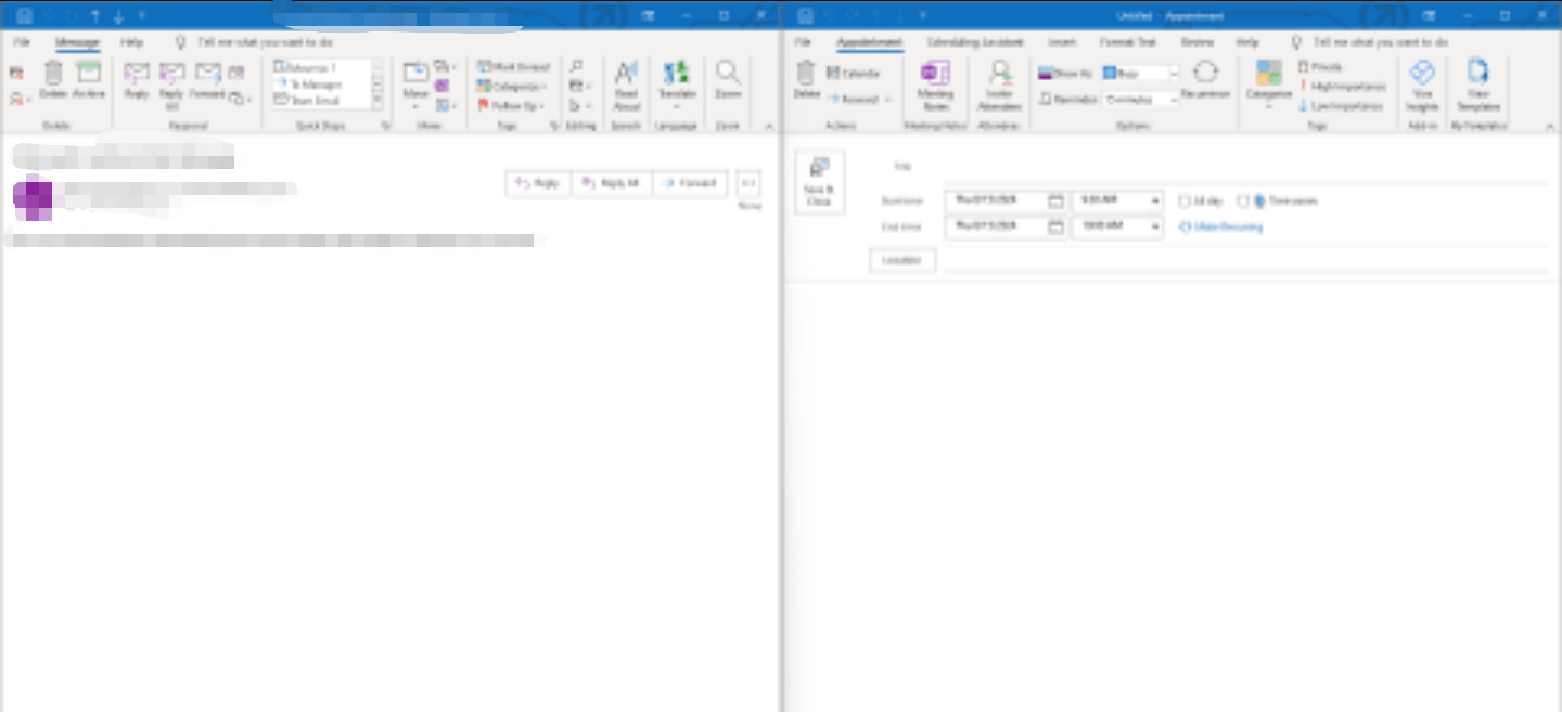How to avoid switching back and forth, back and forth between mail and ...