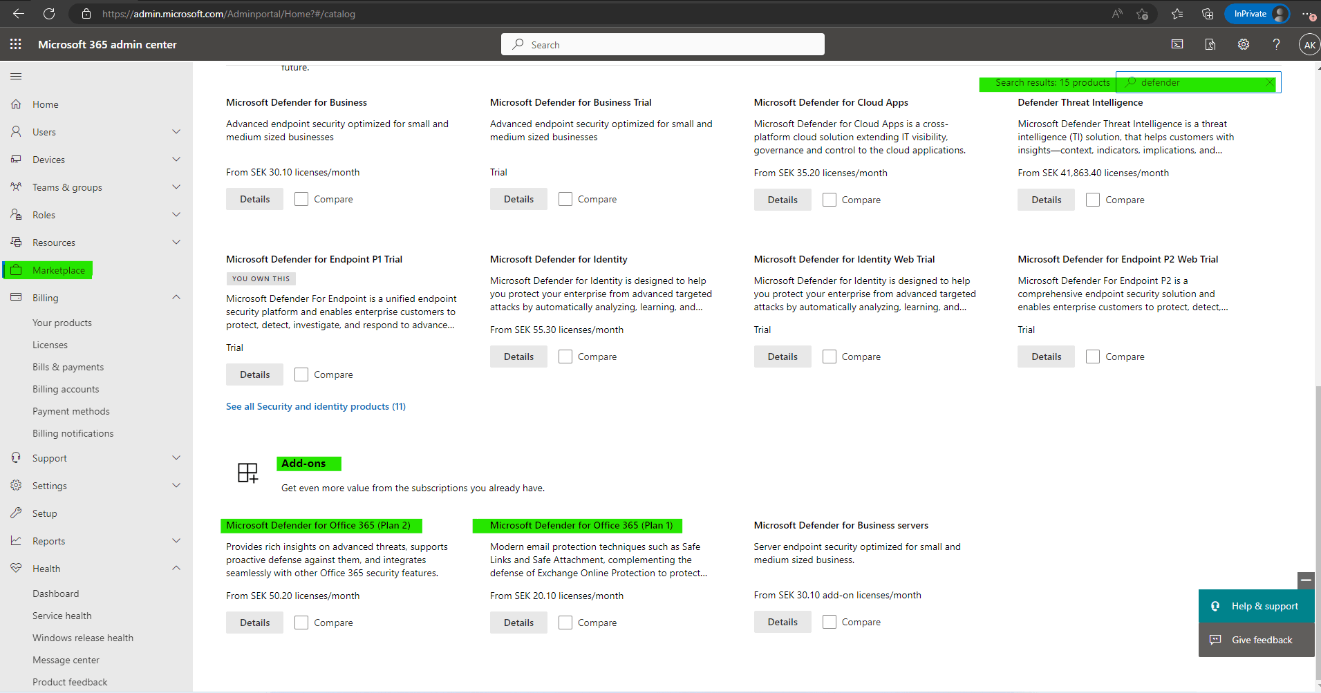 Suggestion regarding purchasing Microsoft Defender for Office 365 Plan ...
