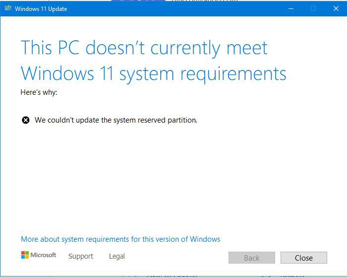 Microsoft Windows 11 PC Health Check No TPM 2.0 - ServeTheHome