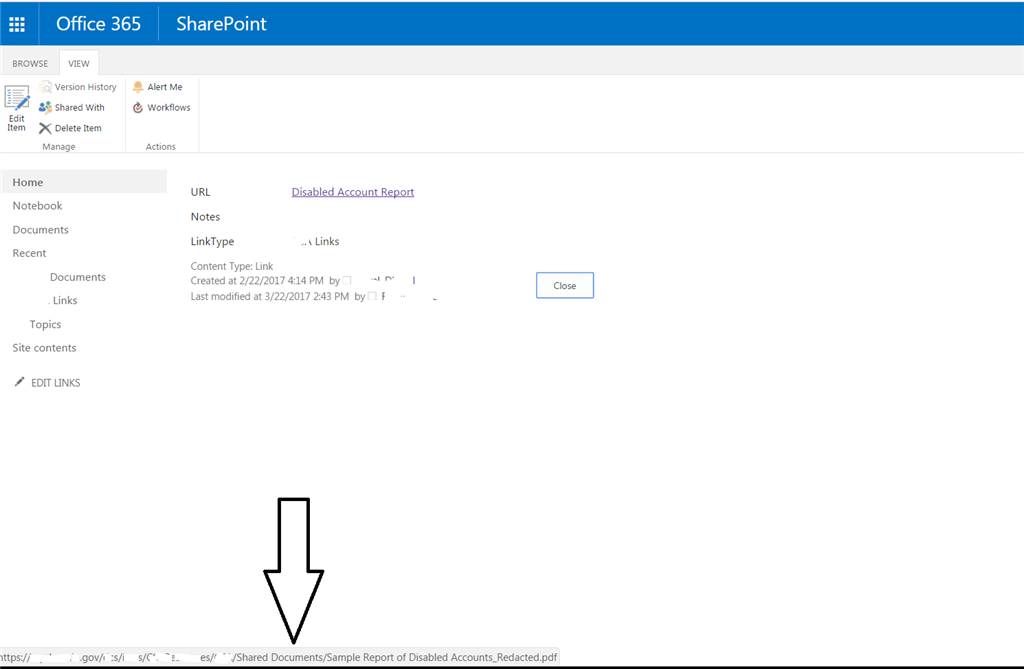 Sharepoint Online Search results return link to display form of an item ...