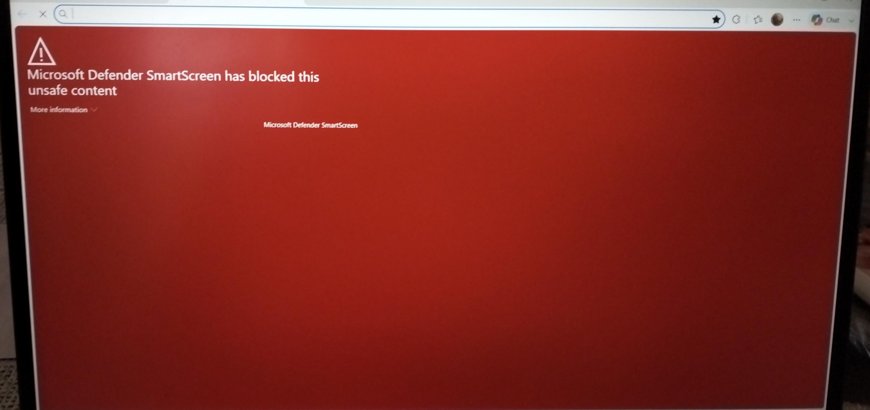 Microsoft Defender msg