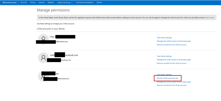 Microsoft account has an incorrect birthday causing access issues to ...