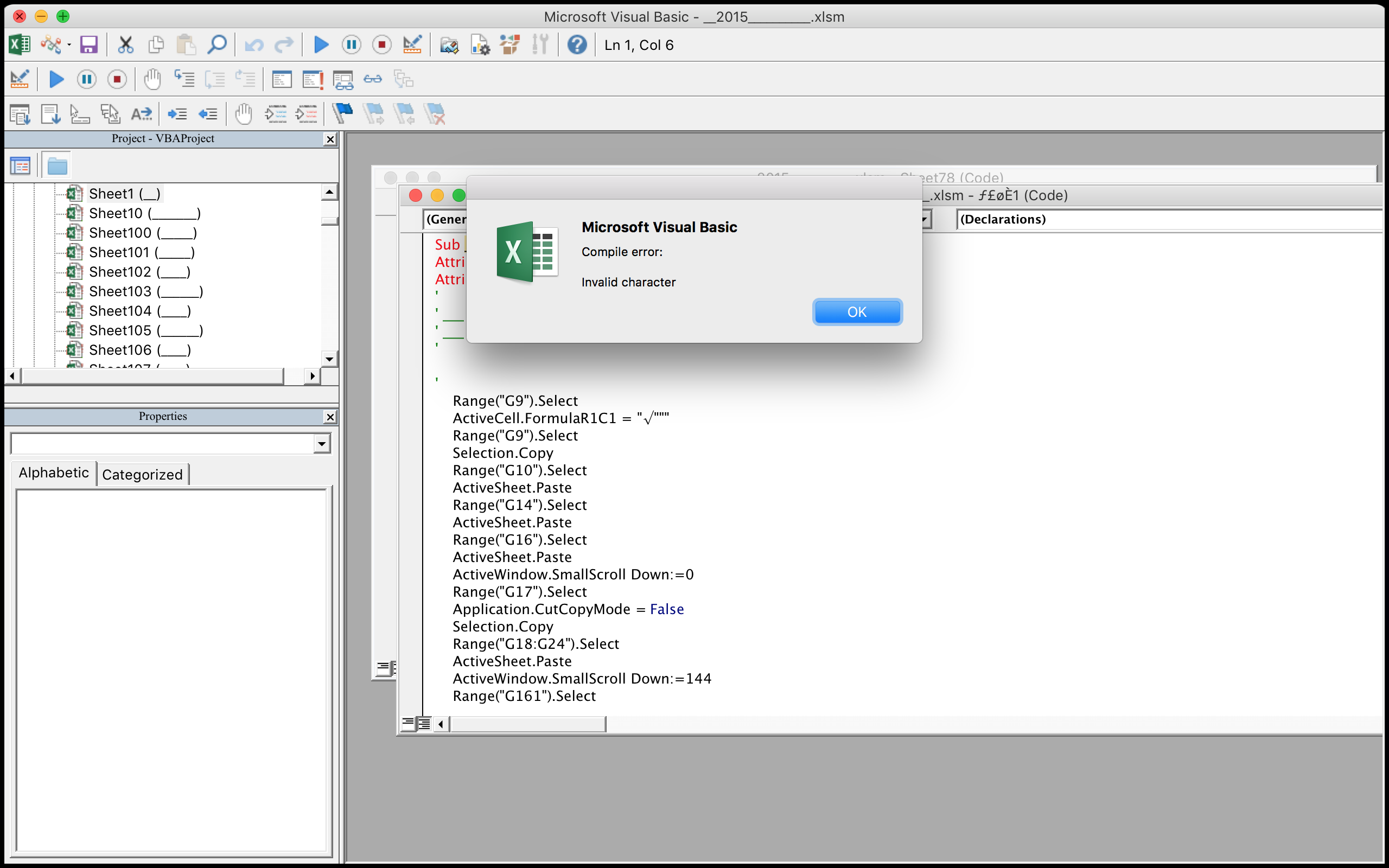 Compile error in hidden module: '____'. - Microsoft Q&A