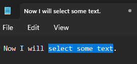 Why does my brand new Windows 11 computer not allow me to select text ...