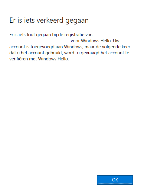 3 Er is iets verkeerd gegaan