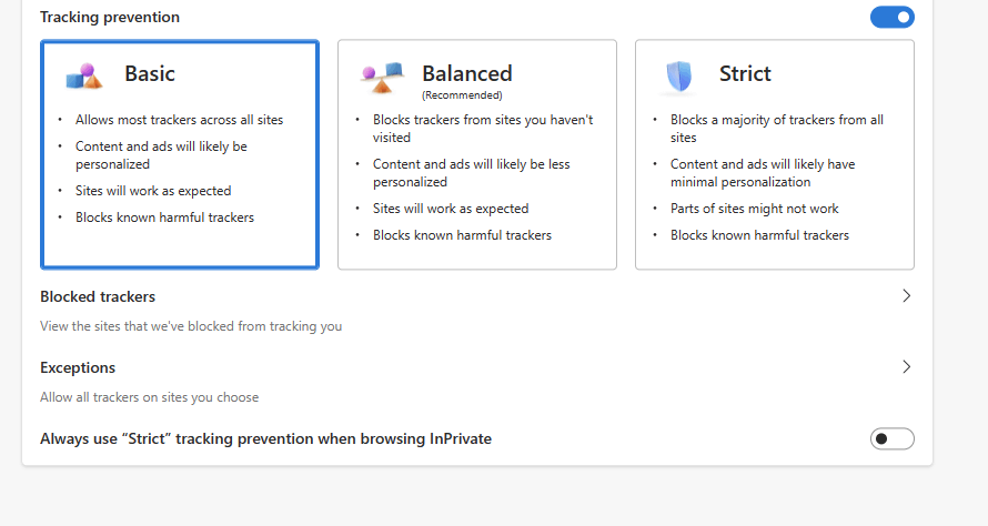 This page has been blocked by Microsoft Edge - Microsoft Q&A