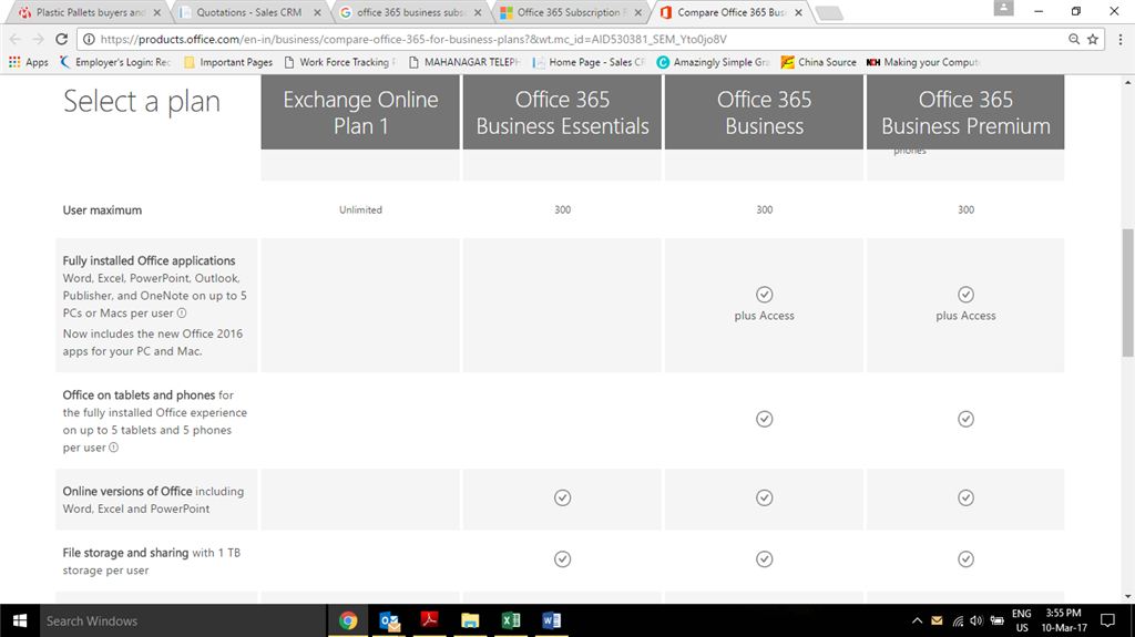 Microsoft Office 365 Business Subscription Allows 5 Installation on 5 ...