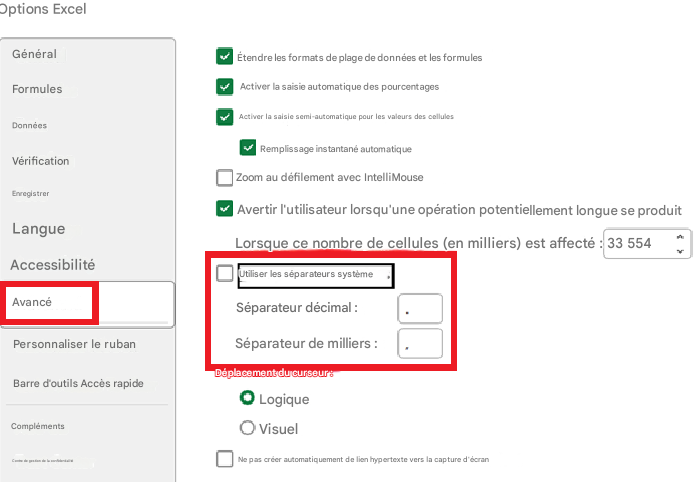 Excel format données numériques - Microsoft Q&A