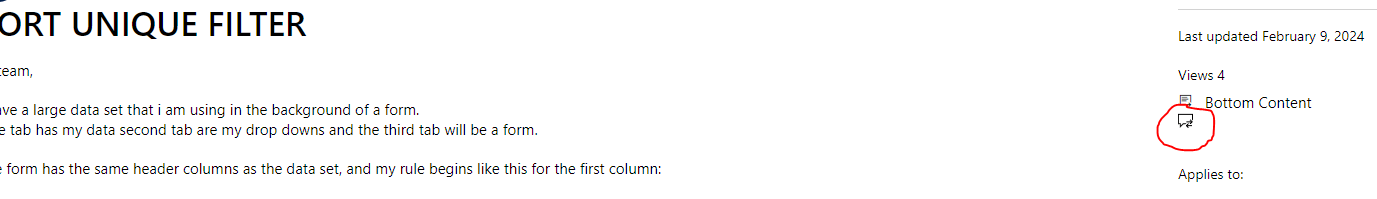 SORT UNIQUE FILTER - Microsoft Q&A