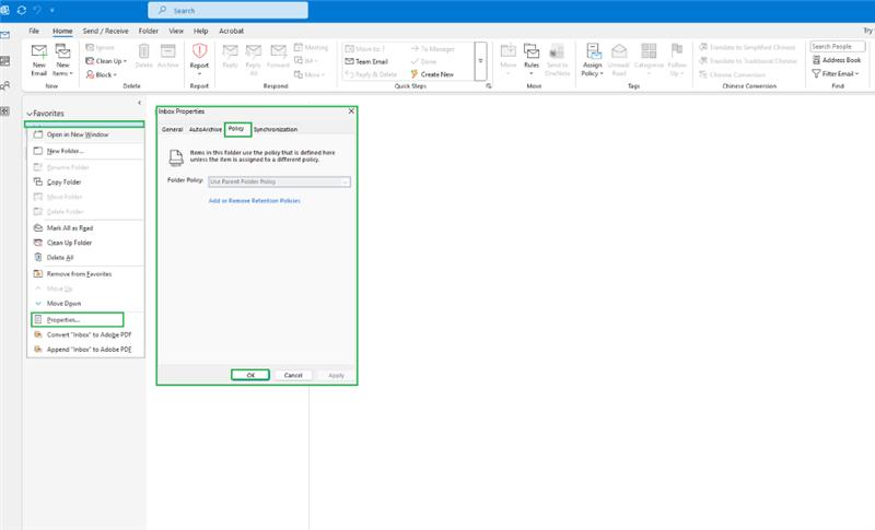 Outlook deleting all items in Inbox every 2 - 3 weeks without user ...