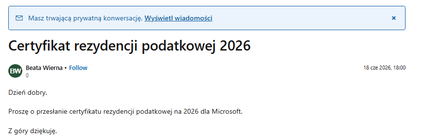 Obraz użytkownika
