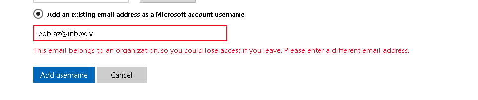 Hello I can't add my personal email to Microsoft account. - Microsoft Q&A