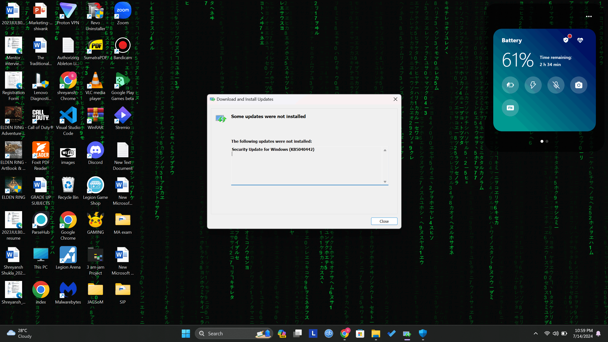 why am i facing this windows update error? - Microsoft Q&A