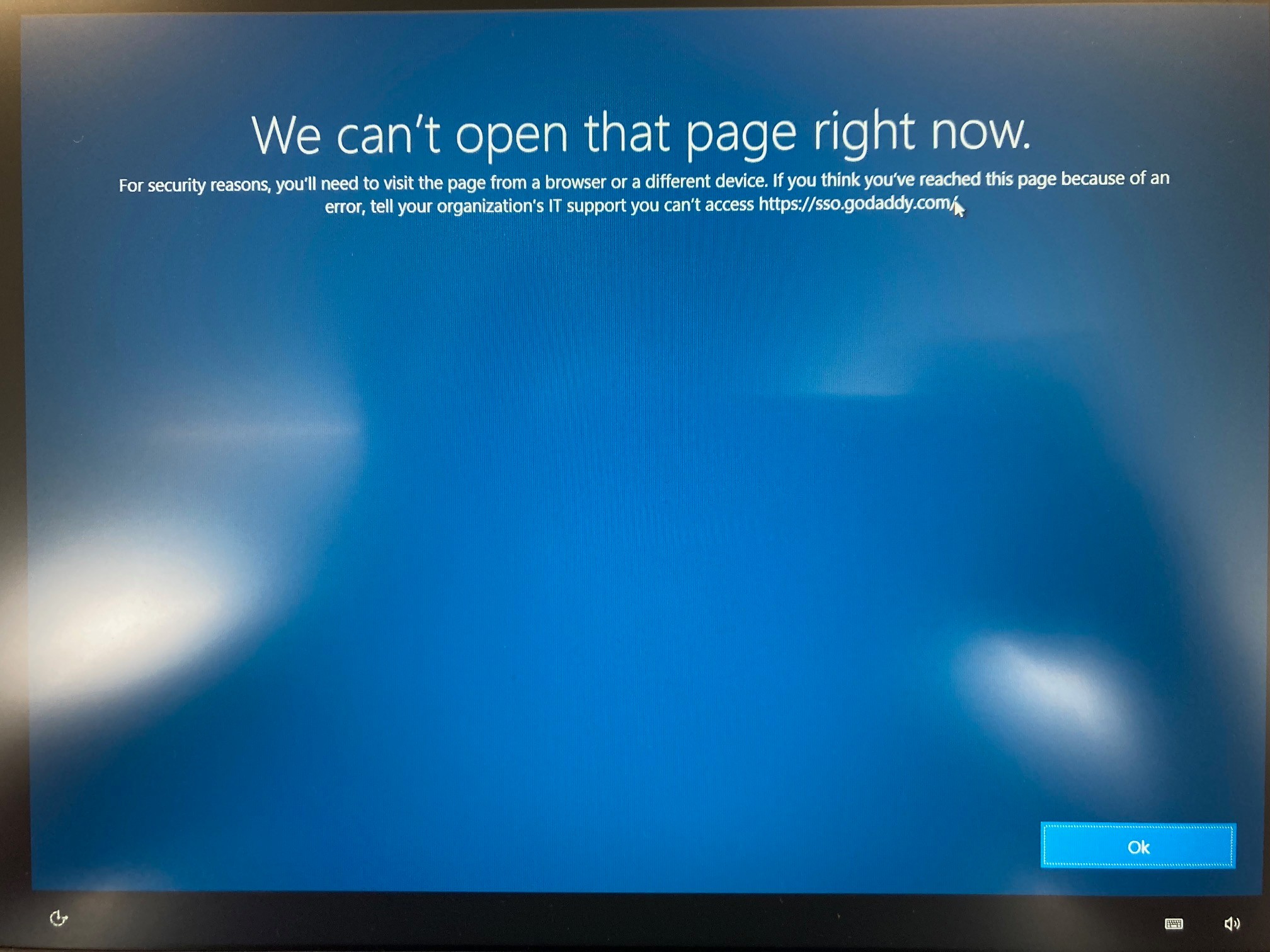 Windows 10 login not working with Office365 for Business account that ...