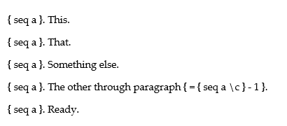 Can I calculate the prior paragraph number? - Microsoft Q&A