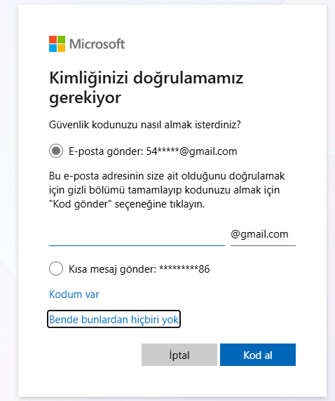 Kullanıcının resmi