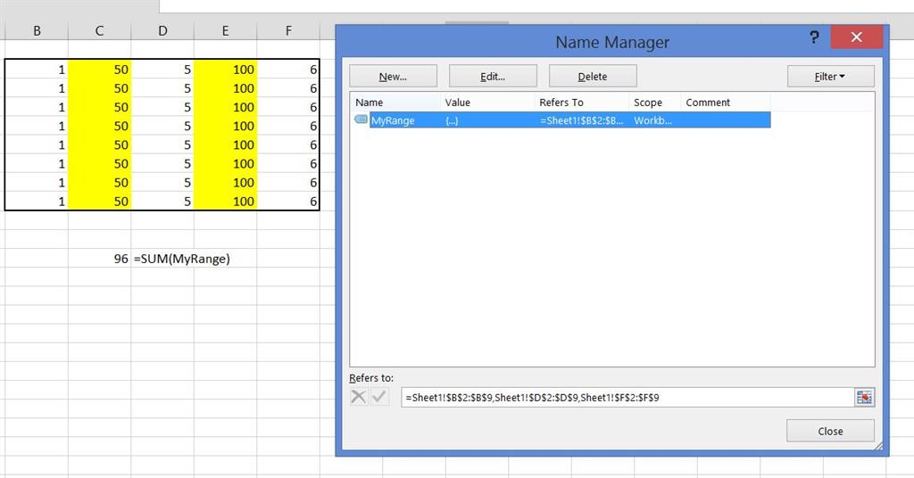 Exclude some ranges from a range - Microsoft Q&A