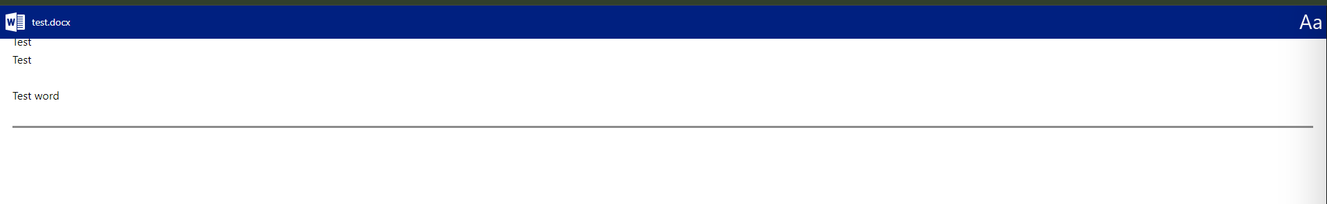 Word view in Sharepoint how to change it? - Microsoft Q&A