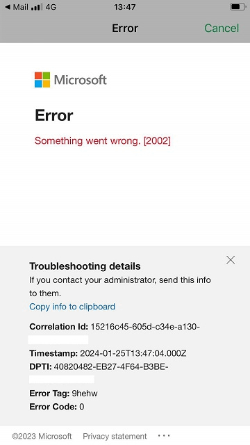 SharePoint errors - Microsoft Q&A