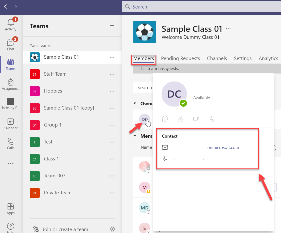 Teams contacts views behaviour. - Microsoft Q&A