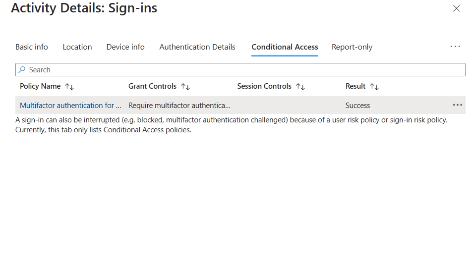 Enforcing MFA policy doesn't work. - Microsoft Q&A