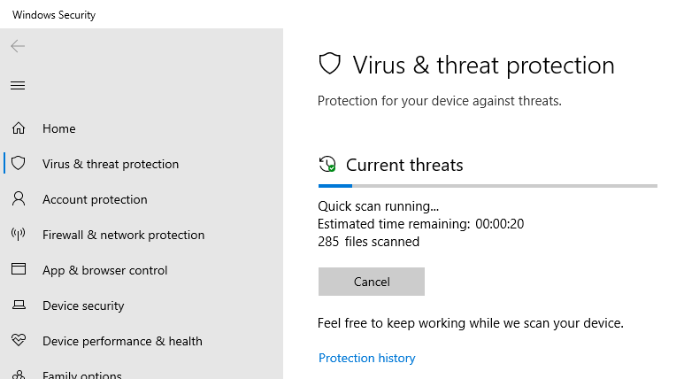 Windows Defender Scheduled Scan - Microsoft Q&A