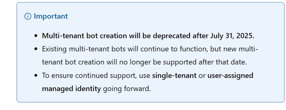 RestError - Authorization has been denied for this request - Bot ...