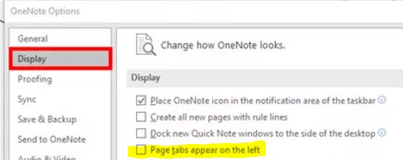 OneNote for 365 Pages Menu - Microsoft Q&A