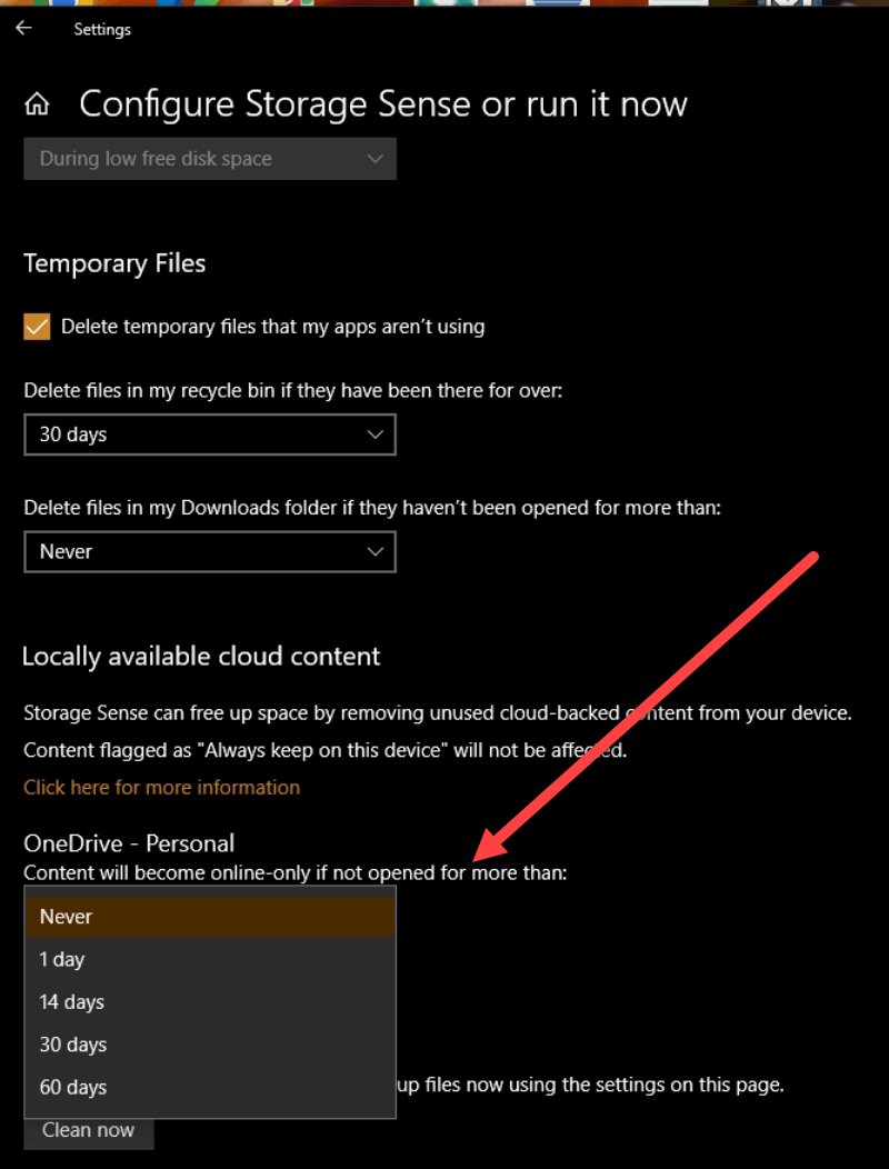 Running out of Memory need to free up space on my Surface Pro ...